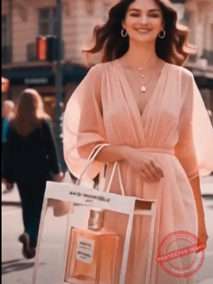 عرض المنتجات فيديو بحقائب شفافة