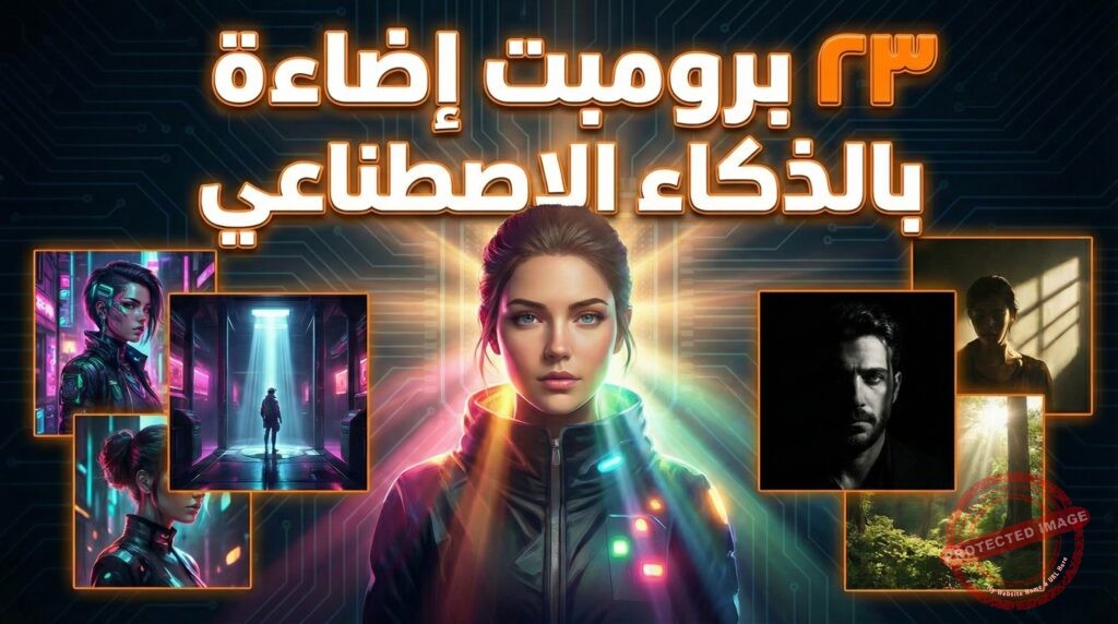٢٣ برومبت إضاءة لجعل إبداعاتك في الرسم بالذكاء الاصطناعي تتألق 1 ٢٣ برومبت إضاءة لجعل إبداعاتك في الرسم بالذكاء الاصطناعي تتألق - Gemini Generated Image 66f75666f75666f7