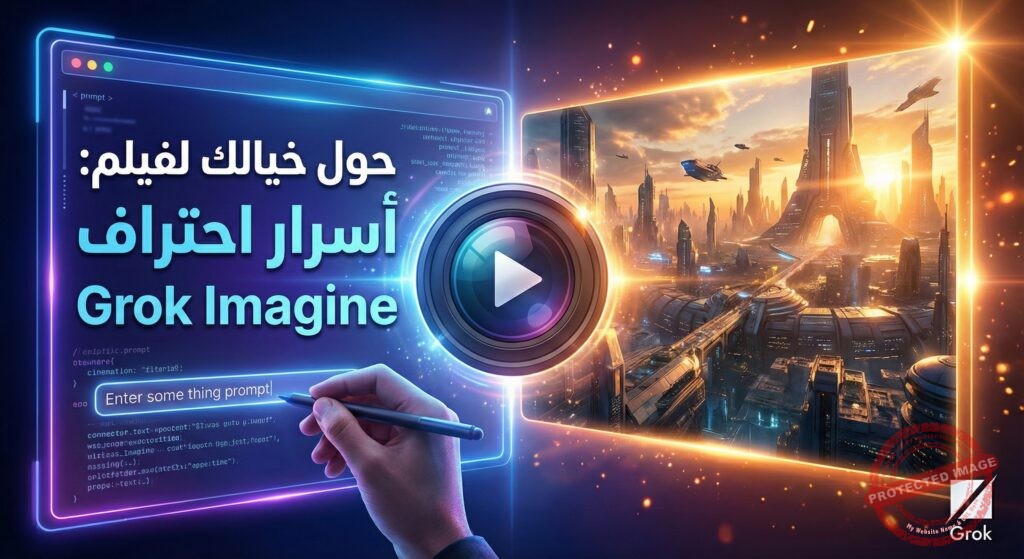 ثورة في عالم الإبداع: دليلك الشامل لاحتراف Grok Imagine وتحويل خيالك إلى تحف سينمائية