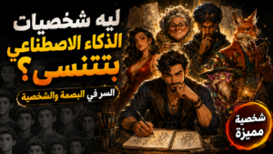 كيف تبتكر شحصية مميزة بالذكاء الاصطناعي