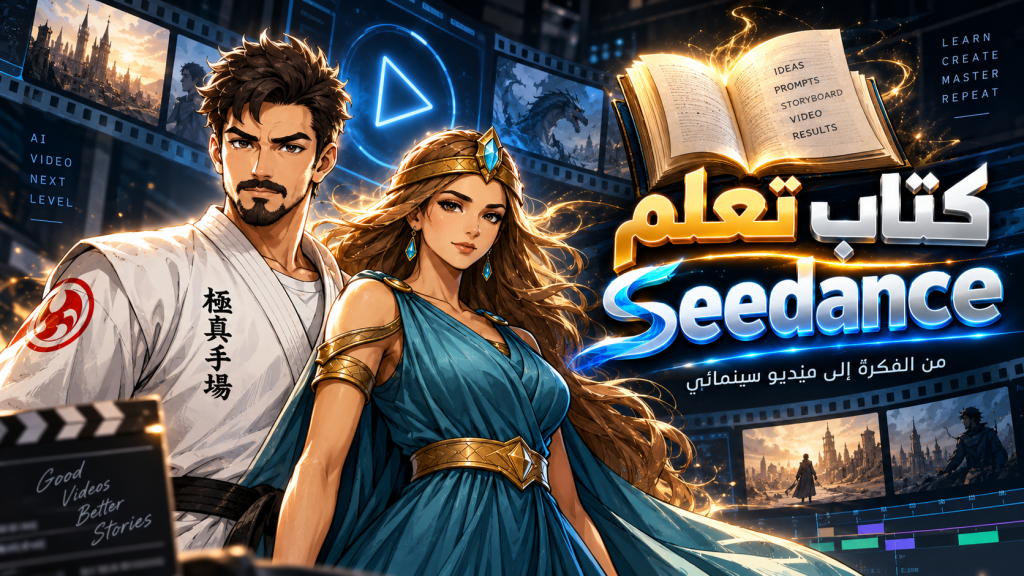 كتاب تعلم Seedance: 10 طرق مختلفة لصياغة المطالبات