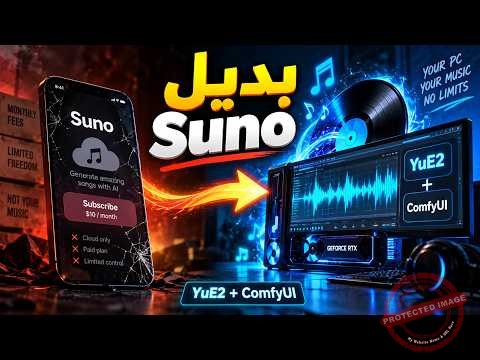شرح YuE2 مع ComfyUI لتوليد الأغاني ومهارات الموسيقى